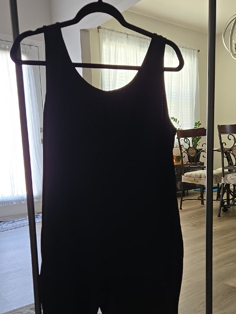 SHEIN Black Sleeveless Romper